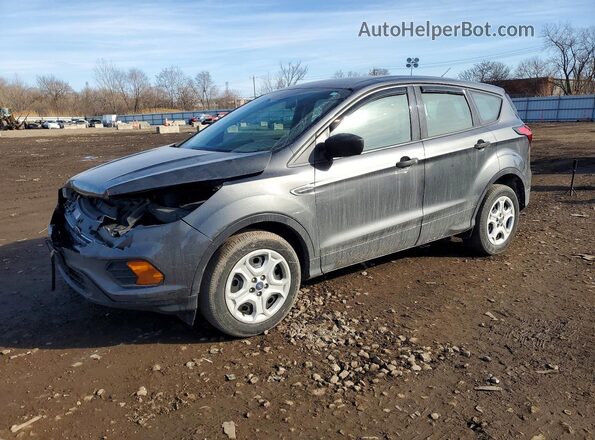 1FMCU0F77KUB26952 2019 FORD ESCAPE Gray უკანა მარჯვენა
