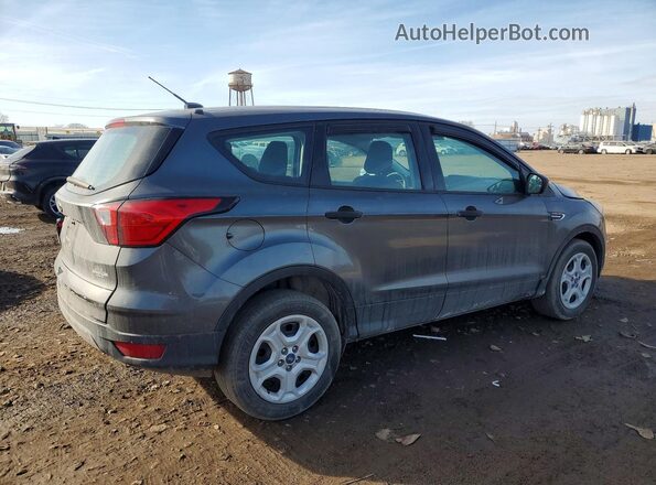 1FMCU0F77KUB26952 2019 FORD ESCAPE Gray წინა პანელის ხედი