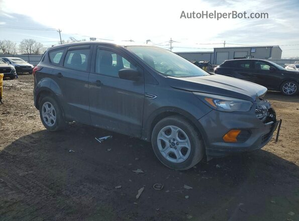 1FMCU0F77KUB26952 2019 FORD ESCAPE Gray უკანა სალონის ხედი
