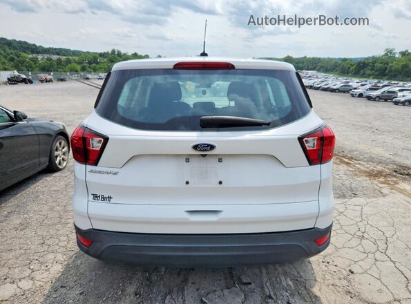 1FMCU0F77KUB96161 2019 FORD ESCAPE White Widok z tyłu