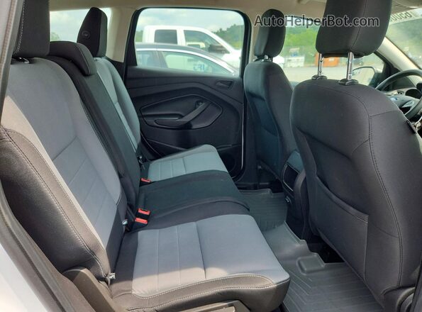 1FMCU0F77KUB96161 2019 FORD ESCAPE White Widok wnętrza z tyłu