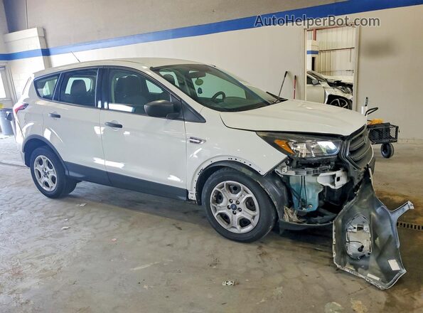 1FMCU0F77KUC47030 2019 FORD ESCAPE Белый Передняя правая четверть
