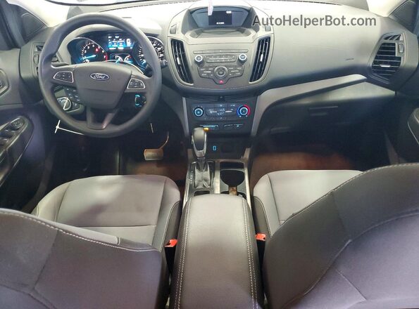 1FMCU0F77KUC47030 2019 FORD ESCAPE Белый Вид панели приборов