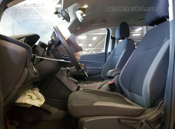 1FMCU0F78GUB07799 2016 FORD ESCAPE Black Widok wnętrza z przodu