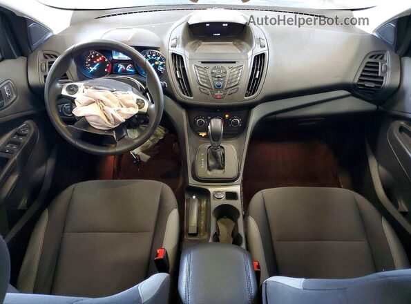 1FMCU0F78GUB07799 2016 FORD ESCAPE Black Widok deski rozdzielczej