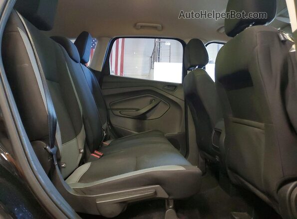 1FMCU0F78GUB07799 2016 FORD ESCAPE Black Widok wnętrza z tyłu