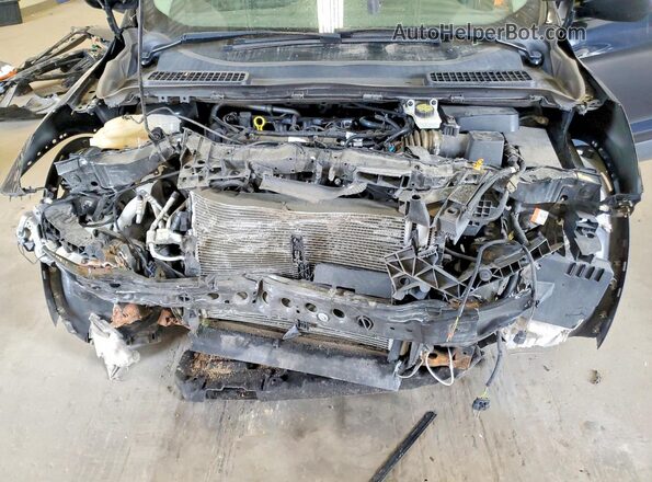 1FMCU0F78GUB07799 2016 FORD ESCAPE Black Widok komory silnika