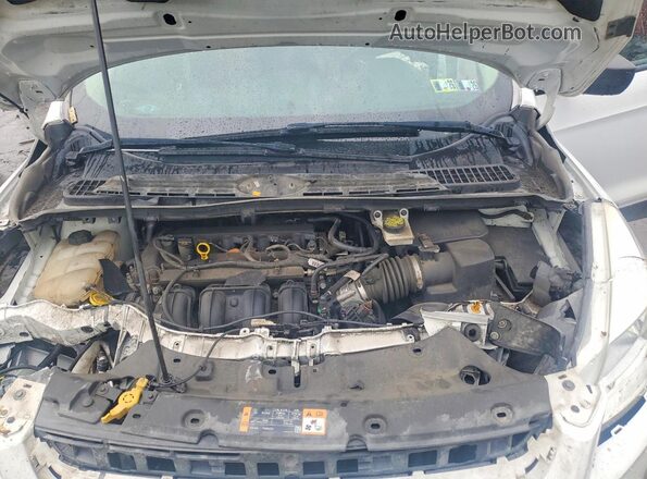 1FMCU0F78GUB12811 2016 FORD ESCAPE White Engine compartment view