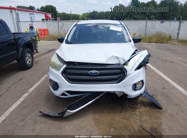 1FMCU0F78HUA25184 2017 FORD ESCAPE White Instrument cluster view