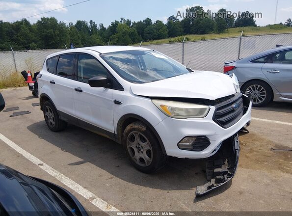 1FMCU0F78HUA25184 2017 FORD ESCAPE White Rear interior view