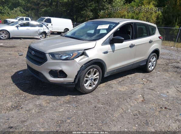 1FMCU0F78JUB20351 2018 FORD ESCAPE Золотой Передняя левая четверть