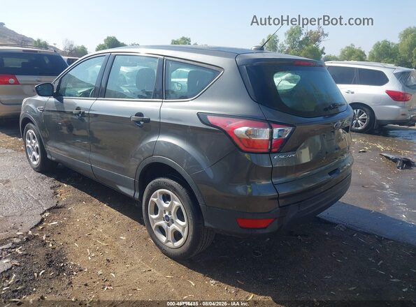 1FMCU0F78JUC13449 2018 FORD ESCAPE Gray Rear left