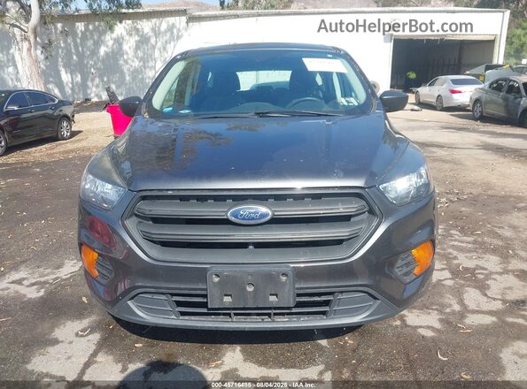 1FMCU0F78JUC13449 2018 FORD ESCAPE Gray Front view