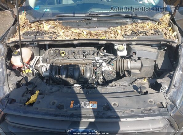 1FMCU0F78JUC13449 2018 FORD ESCAPE Gray Rear view