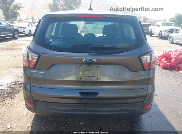 1FMCU0F78JUC13449 2018 FORD ESCAPE Gray 