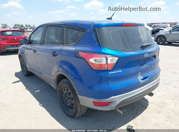 1FMCU0F78JUC33457 2018 FORD ESCAPE Blue Rear left