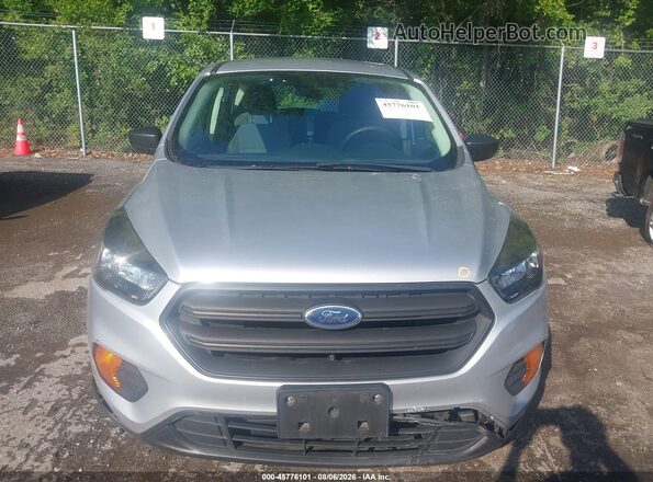 1FMCU0F78JUC77586 2018 FORD ESCAPE Silver Սարքավորումների վահանակի տեսք