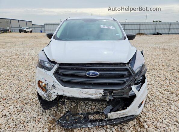 1FMCU0F78KUB26703 2019 FORD ESCAPE White Vista frontal