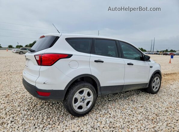 1FMCU0F78KUB26703 2019 FORD ESCAPE White Trasero derecho