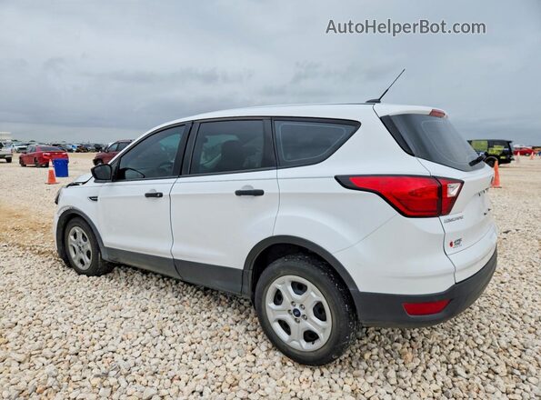 1FMCU0F78KUB26703 2019 FORD ESCAPE White Trasero izquierdo