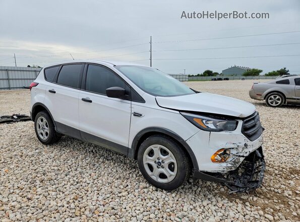 1FMCU0F78KUB26703 2019 FORD ESCAPE White Delantero derecho