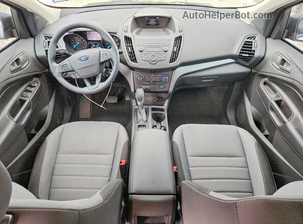 1FMCU0F78KUB26703 2019 FORD ESCAPE White Vista del salpicadero