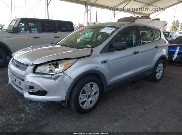 1FMCU0F79GUA21840 2016 FORD ESCAPE Silver Передня ліва чверть