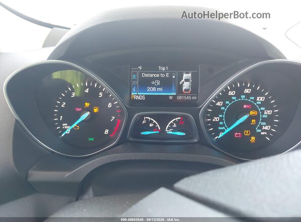 1FMCU0F79GUA21840 2016 FORD ESCAPE Silver Вид задніх сидінь