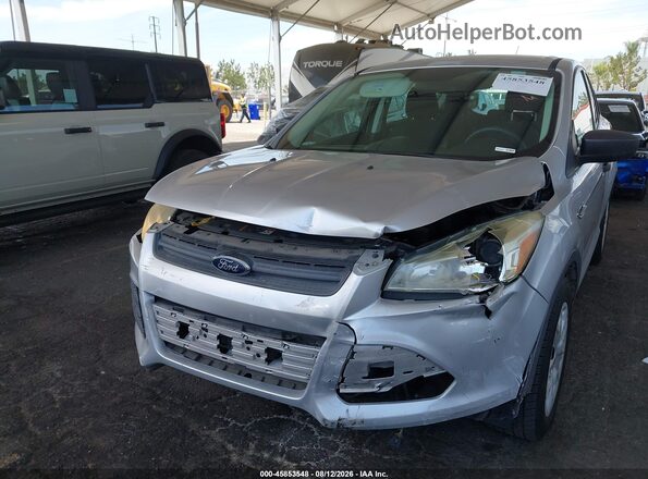 1FMCU0F79GUA21840 2016 FORD ESCAPE Silver Вид спереду