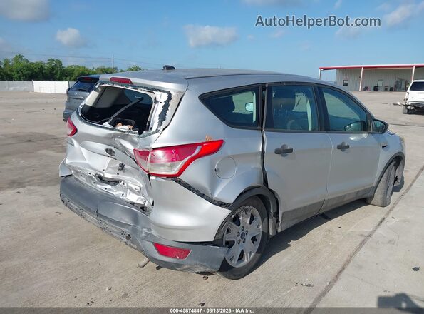 1FMCU0F79GUB36437 2016 FORD ESCAPE Silver Widok z przodu