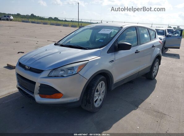 1FMCU0F79GUB36437 2016 FORD ESCAPE Silver Przód lewy
