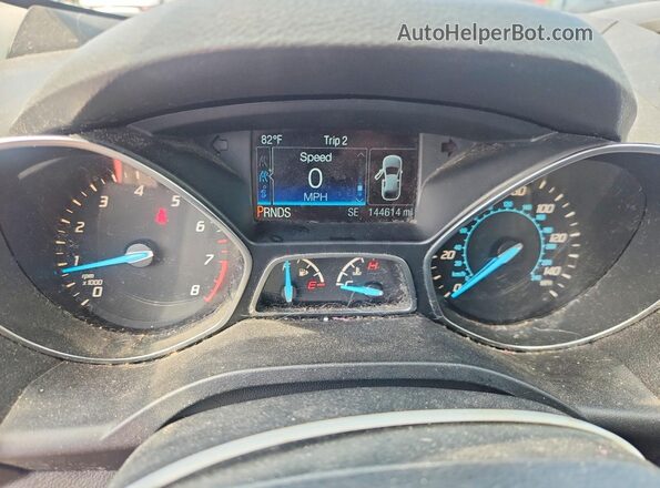 1FMCU0F79GUC21018 2016 FORD ESCAPE Темно-бордовый Вид щитка приборов