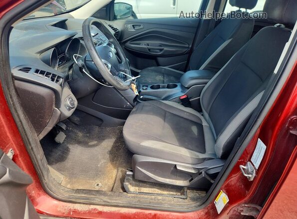 1FMCU0F79GUC21018 2016 FORD ESCAPE Темно-бордовый Вид салона спереди