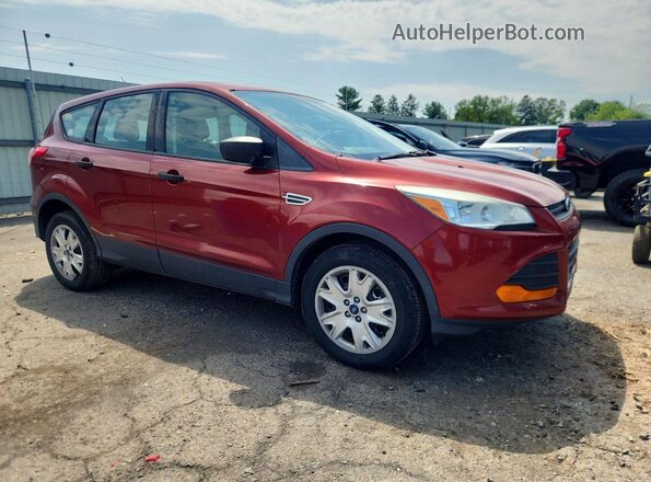 1FMCU0F79GUC21018 2016 FORD ESCAPE Темно-бордовый Передняя правая четверть