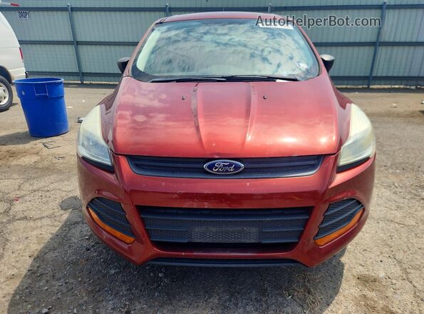 1FMCU0F79GUC21018 2016 FORD ESCAPE Темно-бордовый Вид спереди