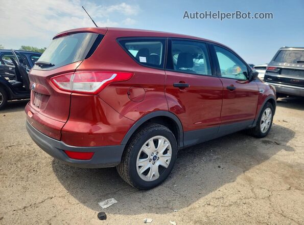 1FMCU0F79GUC21018 2016 FORD ESCAPE Темно-бордовый Задняя правая четверть