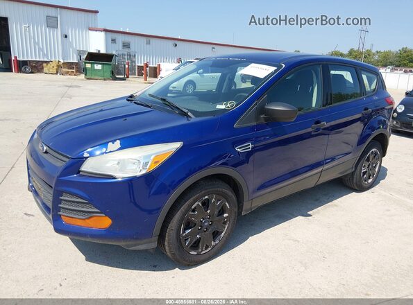 1FMCU0F79GUC58554 2016 FORD ESCAPE Blue Front left