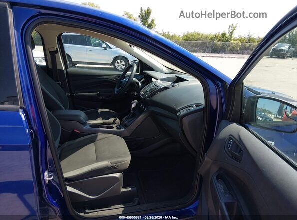 1FMCU0F79GUC58554 2016 FORD ESCAPE Blue Front interior view