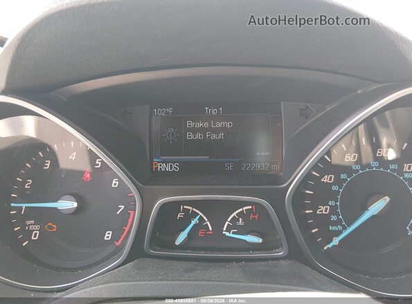 1FMCU0F79GUC58554 2016 FORD ESCAPE Blue Rear seats view