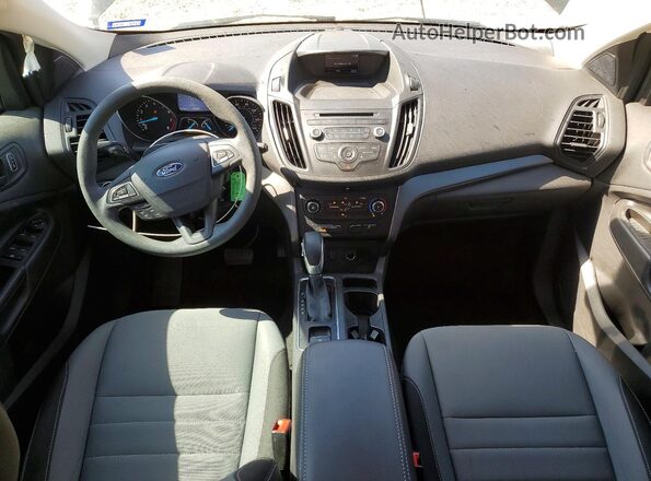 1FMCU0F79HUB01754 2017 FORD ESCAPE Black Dashboard view