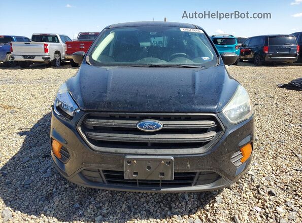 1FMCU0F79HUB01754 2017 FORD ESCAPE Black Front view