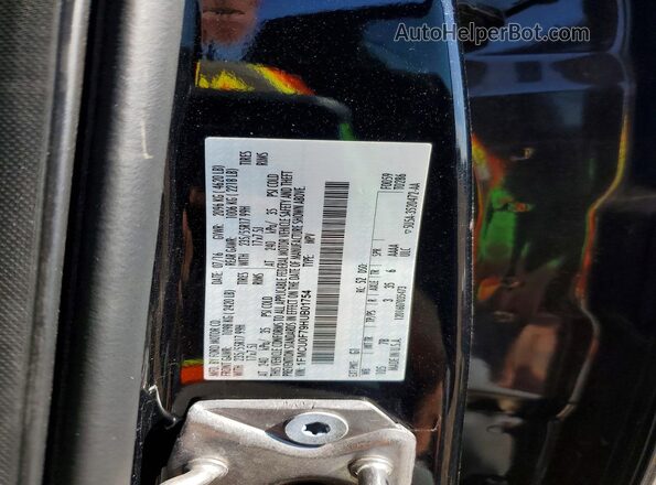 1FMCU0F79HUB01754 2017 FORD ESCAPE Black VIN sticker view