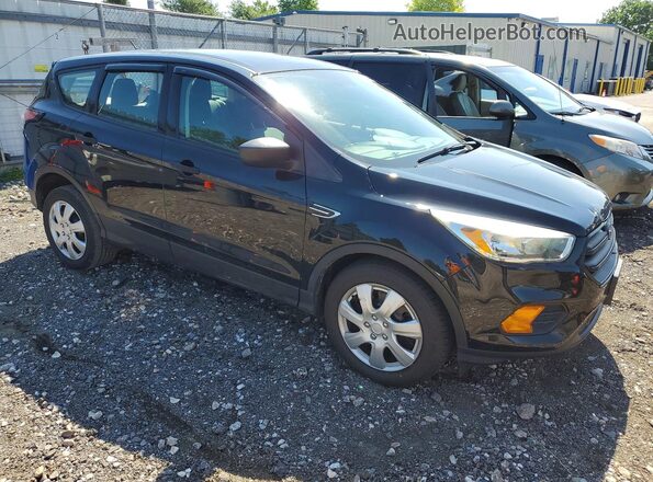 1FMCU0F79HUC83875 2017 FORD ESCAPE Black Передня права чверть