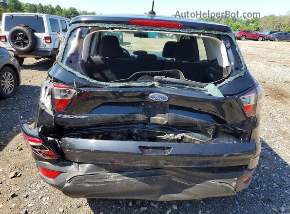 1FMCU0F79HUC83875 2017 FORD ESCAPE Black Вид ззаду