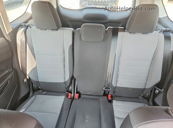 1FMCU0F79HUE21236 2017 FORD ESCAPE Charcoal Rear seats view
