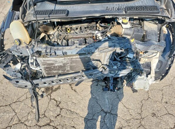 1FMCU0F79HUE21236 2017 FORD ESCAPE Charcoal Engine compartment view