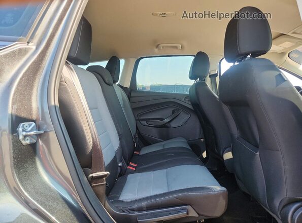 1FMCU0F79HUE21236 2017 FORD ESCAPE Charcoal Rear interior view