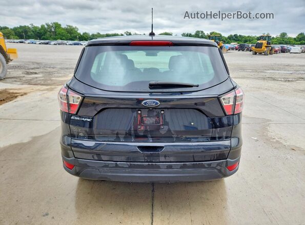 1FMCU0F79JUD04553 2018 FORD ESCAPE Черный Вид сзади
