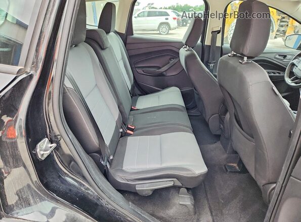 1FMCU0F79JUD04553 2018 FORD ESCAPE Черный Вид задних сидений