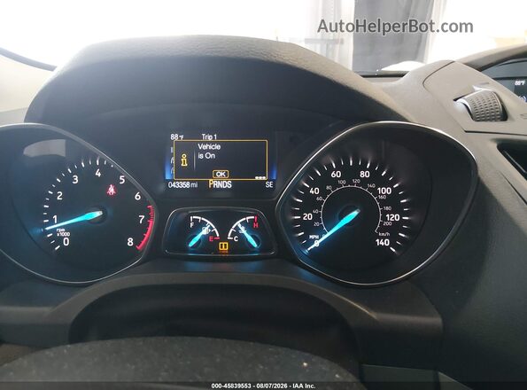 1FMCU0F79JUD08411 2018 FORD ESCAPE Silver Vista de los asientos traseros